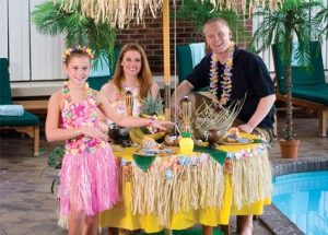 Pic of Family Luau
