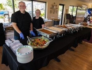 Pic of The Ribber Catering Grand Junction Buffet Setup
